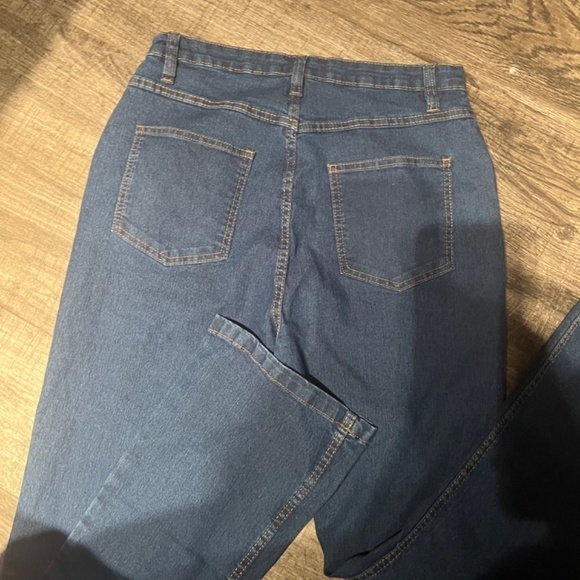 Prettylittlething jeans womens US 10 like new - Picture 3 of 5